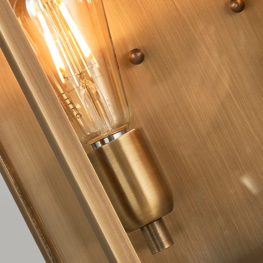 Elstead - Екстериорен аплик ST MARTINS 2xE27/60W/230V IP44 меден