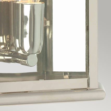 Elstead - Екстериорен аплик ST MARTINS 1xE27/100W/230V IP44 лъскав хром