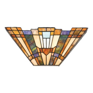 Elstead - Стенно осветително тяло Tiffany INGLENOOK 2xE14/60W/230V