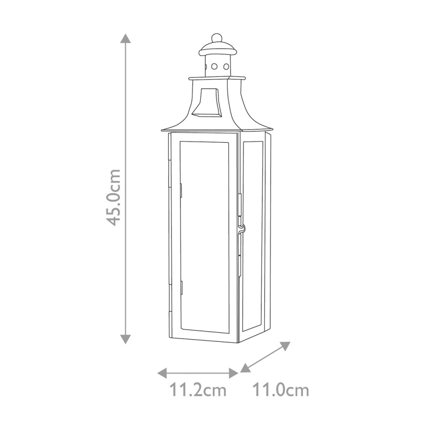 Elstead - Екстериорен аплик STOW 1xE14/60W/230V IP44