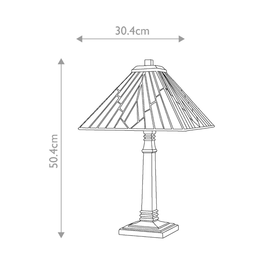 Elstead - Настолна лампа ALDERLEY 1xE27/60W/230V