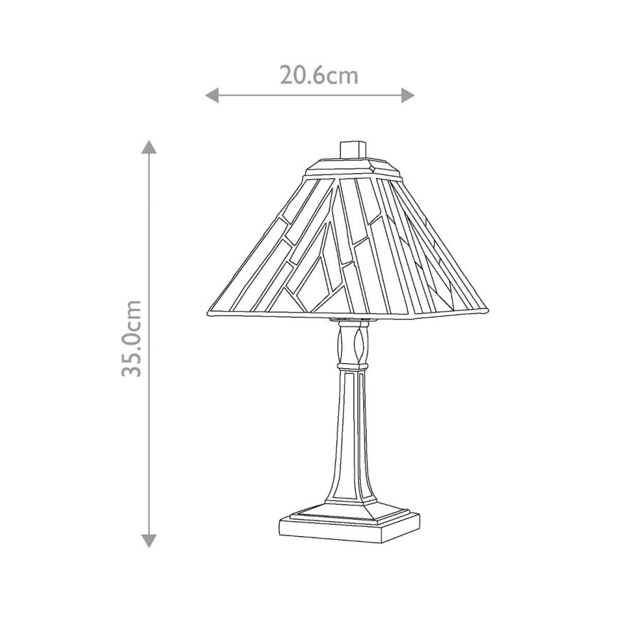 Elstead - Настолна лампа ALDERLEY 1xE14/40W/230V 35 см