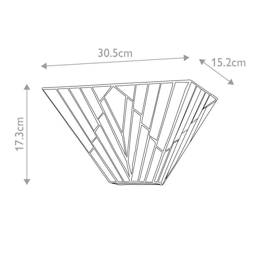 Elstead - Стенно осветително тяло Tiffany ALDERLEY 2xE14/40W/230V