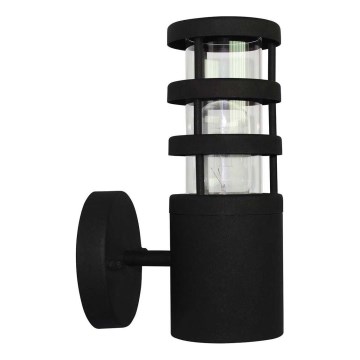 Elstead - Външно стенно осветително тяло HORNBAEK 1xE27/60W/230V IP44 черно