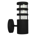 Elstead - Външно стенно осветително тяло HORNBAEK 1xE27/60W/230V IP44 черно