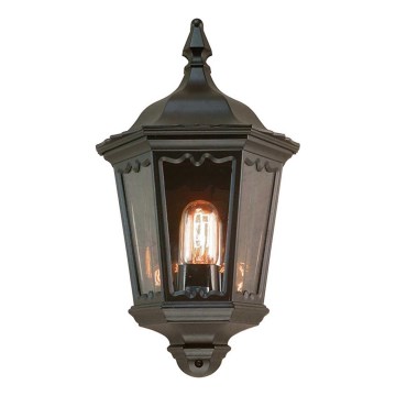 Elstead - Външно стенно осветително тяло MEDSTEAD 1xE27/60W/230V IP44 черно