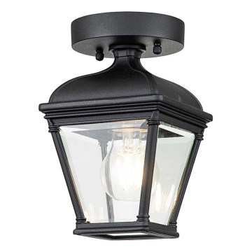 Elstead - Външно таванно осветително тяло BAYVIEW 1xE27/60W/230V IP44 черно