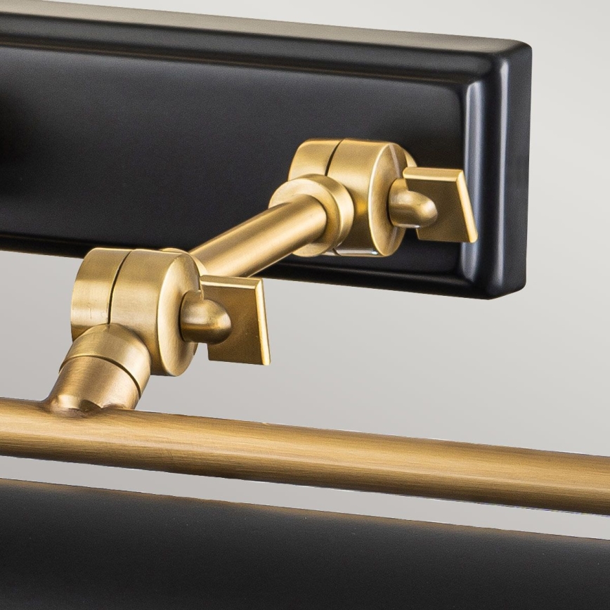 Elstead - Осветително тяло за картини WINCHFIELD 4xE14/40W/230V черно