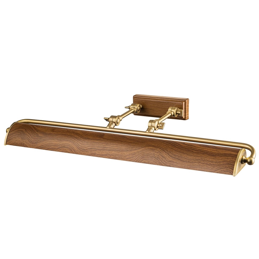Elstead - Лампа за картина WINCHFIELD 4xE14/40W/230V дъб