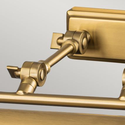 Elstead - Осветително тяло за картини WINCHFIELD 4xE14/40W/230V златно