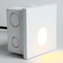 Emithor 70433 - LED Лампа за стълбище OLIVE LED/1W/230V 4000K бяла