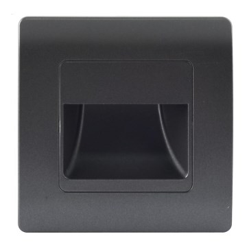 Emithor 70438 - LED осветително тяло за стълби STEP LIGHT LED/1W/230V 4000K черно