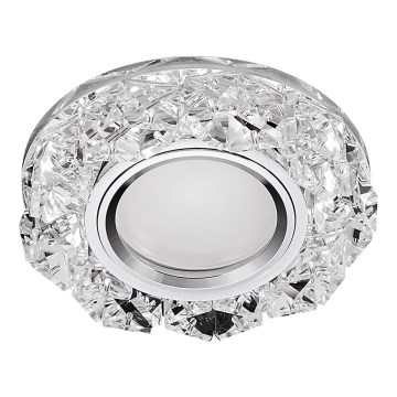 Emithor 71094 - LED вградено осветително тяло CRYSTAL FIX 1xGU10/50W + LED/3W ЛЕНТА