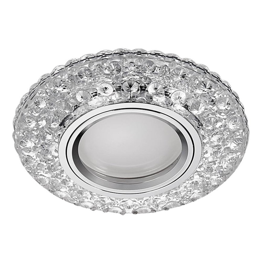 Emithor 71095 - LED вградено осветително тяло ELEGANT GLASS FIX 1xGU10/50W + LED/3W ЛЕНТА