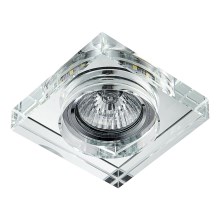 Emithor 71105 - LED Лампа за окачен таван ELEGANT DOUBLE LIGHT 1xGU10/50W + LED/3W STRIPE