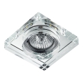 Emithor 71105 - LED вградено осветително тяло ELEGANT DOUBLE LIGHT 1xGU10/50W + LED/3W ЛЕНТА