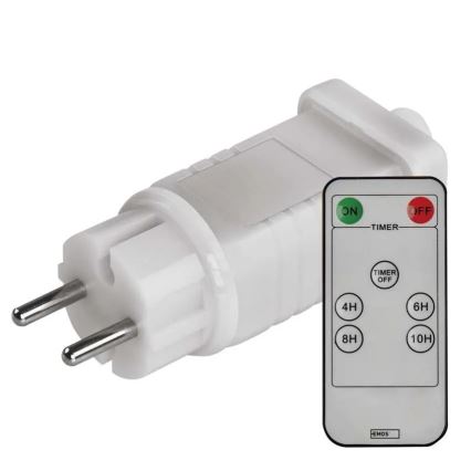 Източник на захранване за connection of Коледа лампи 230V IP44 + дистанционно управление