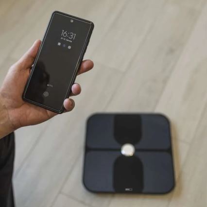 Интелигентна персонална везна GoSmart 3xAAA Tuya