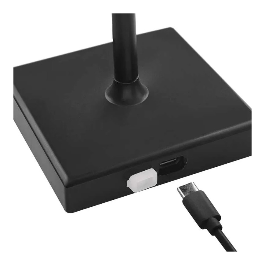 LED Димируем rechargeable лампа KATIE LED/4W/10V 1800mAh IP44 CRI 90 черен