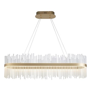 Endon 104082 - LED димируем полилей на кабел ADRIEL LED/47W/230V 3000K златен/прозрачен