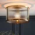 Endon 106265 - Таванно осветително тяло RIDGETON 1xE27/10W/230V, месинг
