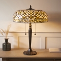 Endon 112178 - Настолна лампа Tiffany MILLE FEUX, 2xE14/40W/230V, диаметър 45 см
