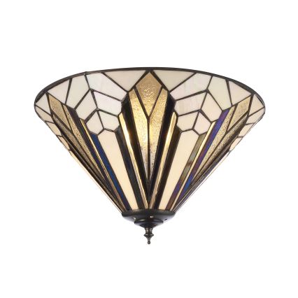 Endon 112191 - Таванно осветително тяло Tiffany ASTORIA 2xE27/60W/230V диам. 40 см