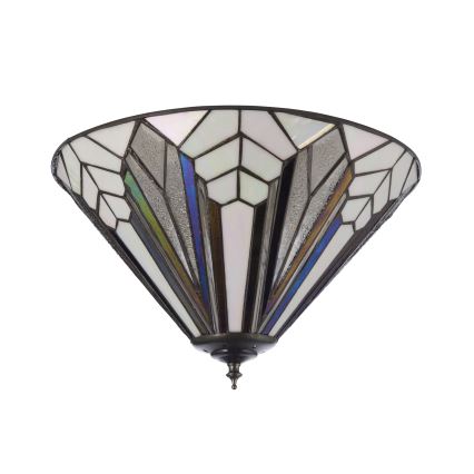 Endon 112191 - Таванно осветително тяло Tiffany ASTORIA 2xE27/60W/230V диам. 40 см