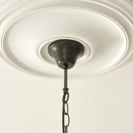 Endon 112246 - Полилей на верига Tiffany BOTANICA 1xE27/60W/230V, диаметър 45 см