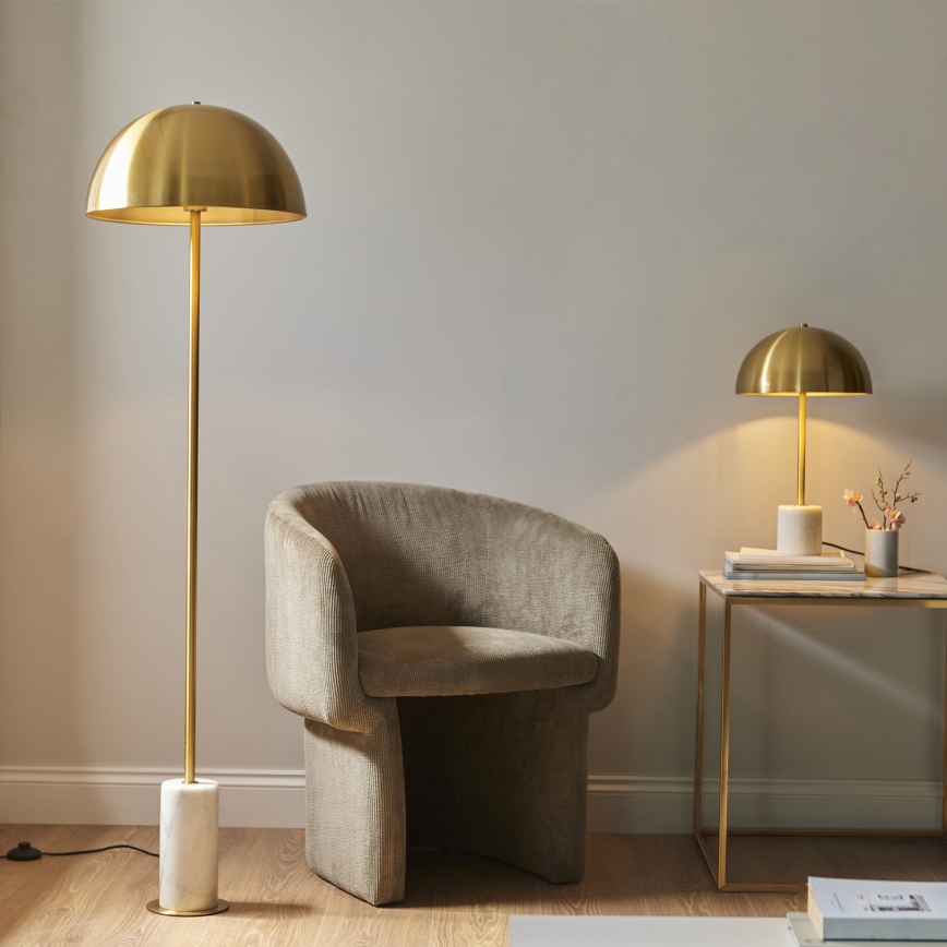 Endon 114208 - Лампион BERTOIA 1xE27/10W/230V месинг