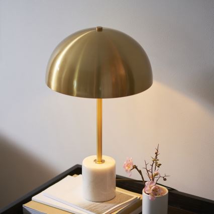 Endon 114210 - Настолна лампа BERTOIA 1xE14/7W/230V, месинг