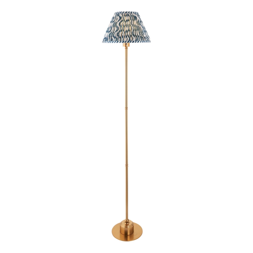 Endon 114778 - LED Димируема акумулаторна настолна touch лампа BURLEY LED/1,5W/5V месинг/син