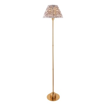Endon 114785 - LED Димируема акумулаторна настолна touch лампа BURLEY LED/1,5W/5V месинг/сив