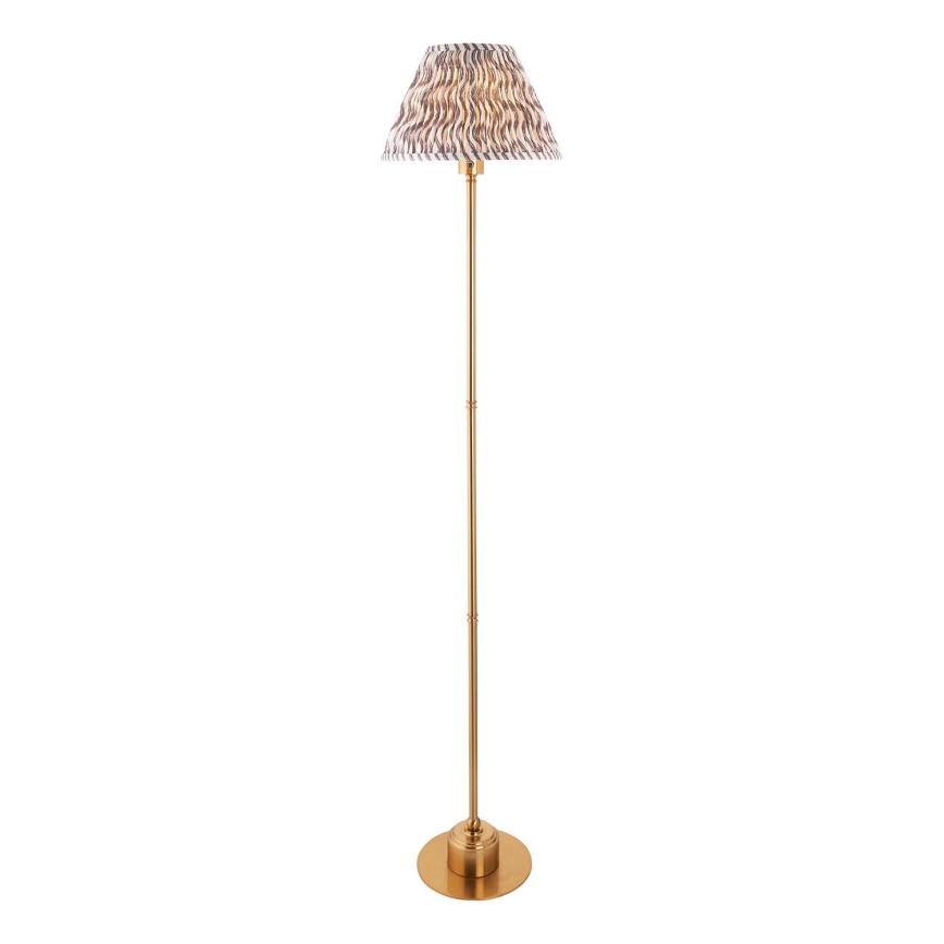 Endon 114785 - LED Димируема акумулаторна настолна touch лампа BURLEY LED/1,5W/5V месинг/сив