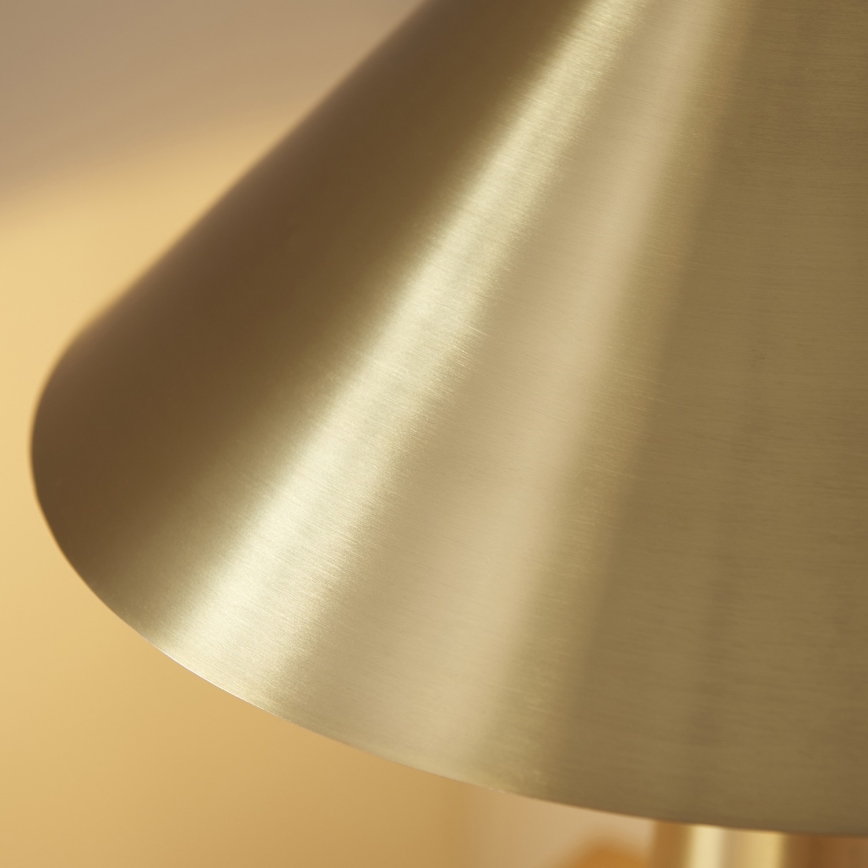 Endon 118685 - Настолна лампа ISAK 1xE27/10W/230V златна