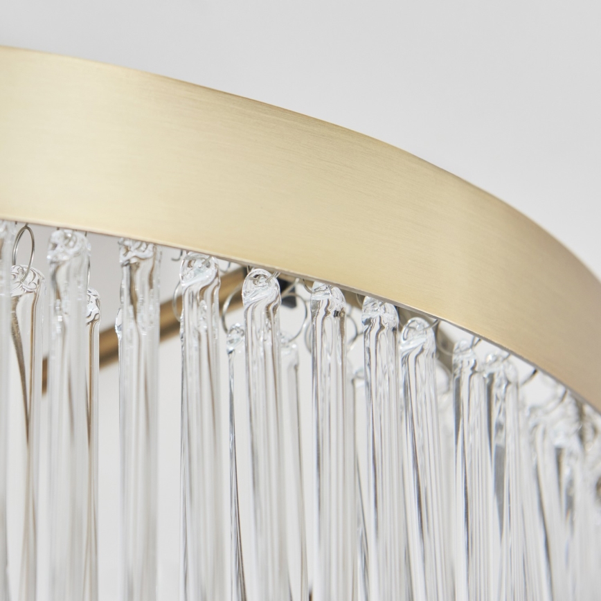 Endon 119109 - Полилей CLERMONT за повърхностен монтаж 3xE14/6W/230V, месинг