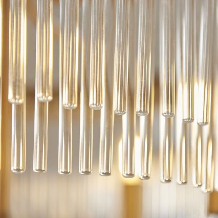 Endon 119110 - Полилей на верига CLERMONT 5xE14/6W/230V месинг