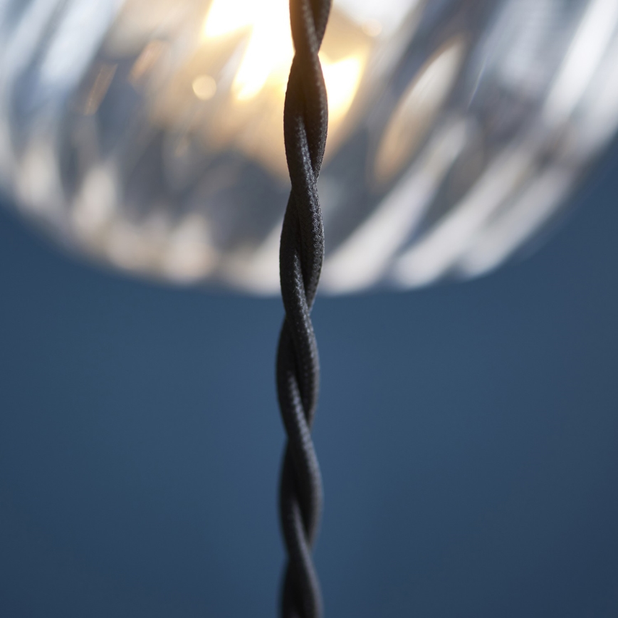 Endon 119435 - Полилей на кабел ALLEGRA 5xE14/7W/230V месинг