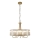 Endon 119610 - Полилей на верига VISCONTI 5xE14/6W/230V месинг