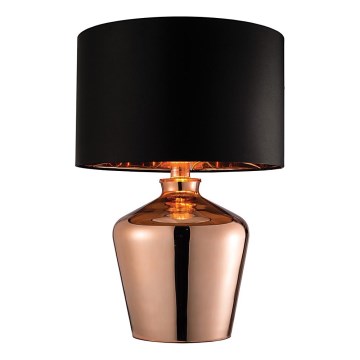 Endon 61149 - Настолна лампа WALDORF 1xE27/10W/230V меден/черен