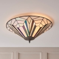 Endon 63935 - Таванно осветително тяло Tiffany ASTORIA 2xE27/60W/230V Ø 48 см