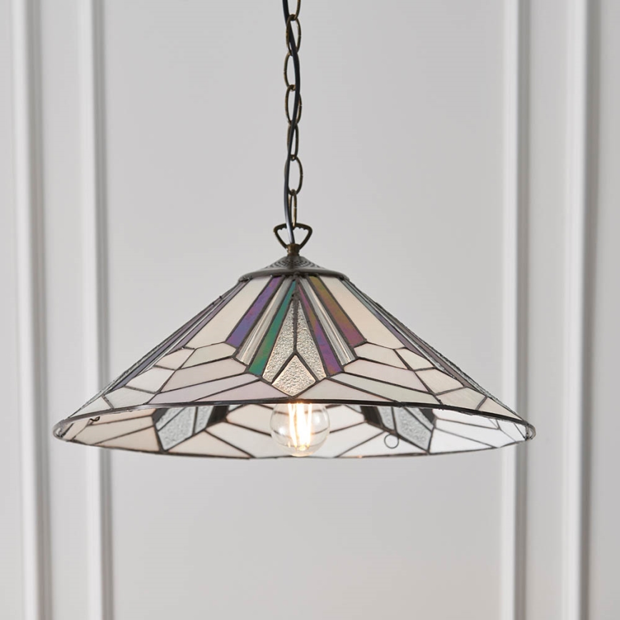 Endon 63938 - Пендел ASTORIA 1xE27/60W/230V Ø 48 cm