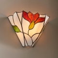 Endon 63964 - Настенно осветително тяло Tiffany BOTANICA 1xE14/40W/230V