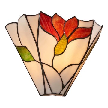 Endon 63964 - Настенно осветително тяло Tiffany BOTANICA 1xE14/40W/230V