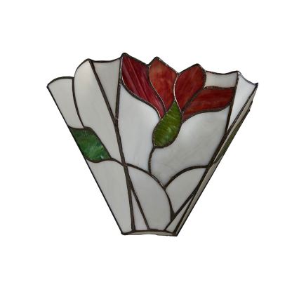 Endon 63964 - Настенно осветително тяло Tiffany BOTANICA 1xE14/40W/230V