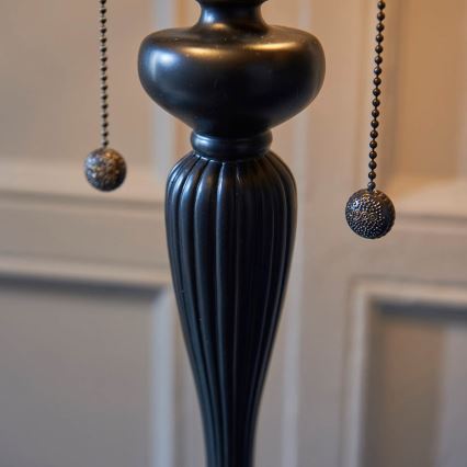 Endon 63972 - Подова лампа Tiffany BROOKLYN 2xE27/60W/230V Ø 50 cm