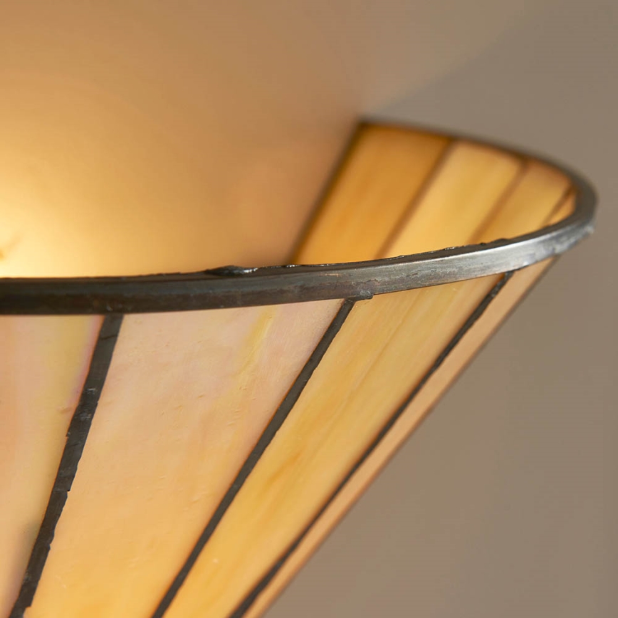 Endon 64046 - Стенно осветително тяло Tiffany DARK STAR 1xE14/40W/230V