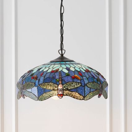 Endon 64080 - Полилей на верига DRAGONFLY 3xE27/60W/230V диам. 41 см