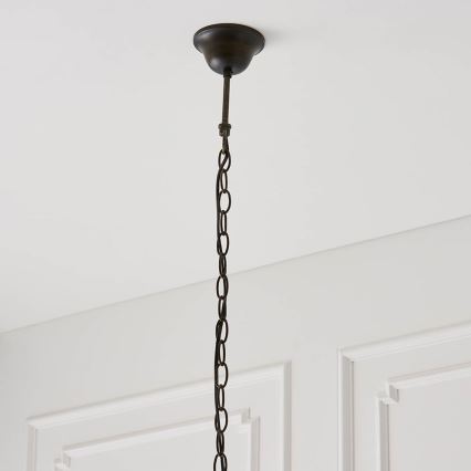 Endon 64081 - Полилей на верига Tiffany DRAGONFLY 3xE27/60W/230V Ø 41 см