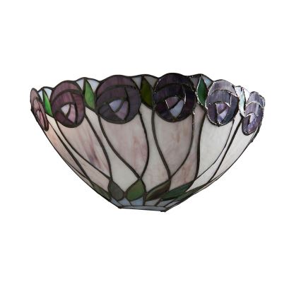 Endon 64178 - Настенно осветително тяло Tiffany HUTCHINSON 1xE14/40W/230V